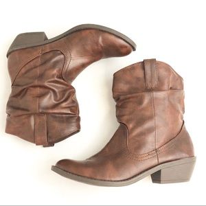 American Eagle Cowgirl Ankle Boots